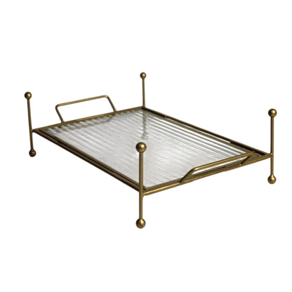 Premium Metal Serving Food Platter