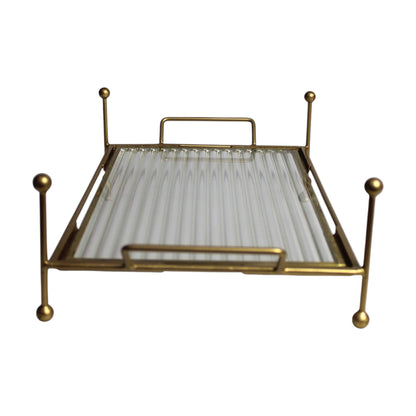 Premium Metal Serving Food Platter