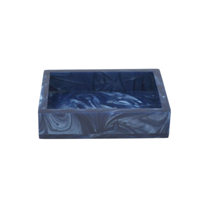 Blue Resin Soap Dish