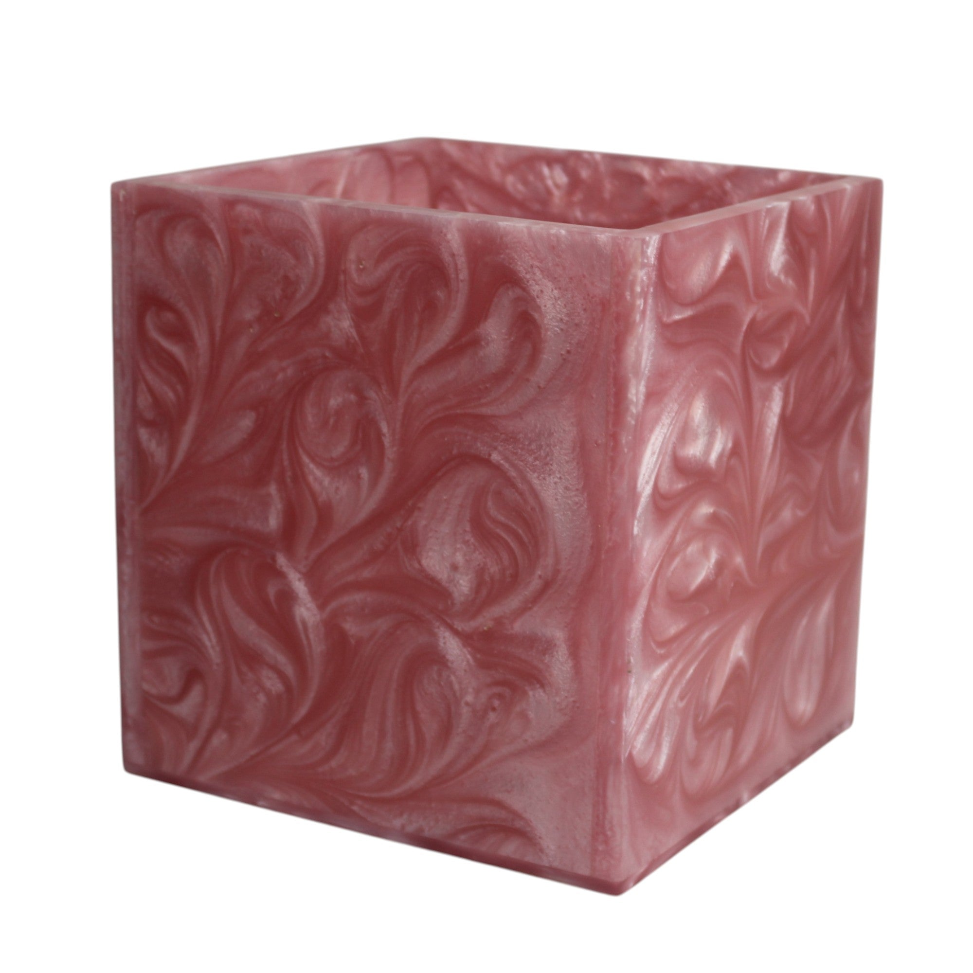 Pink Resin Dustbin