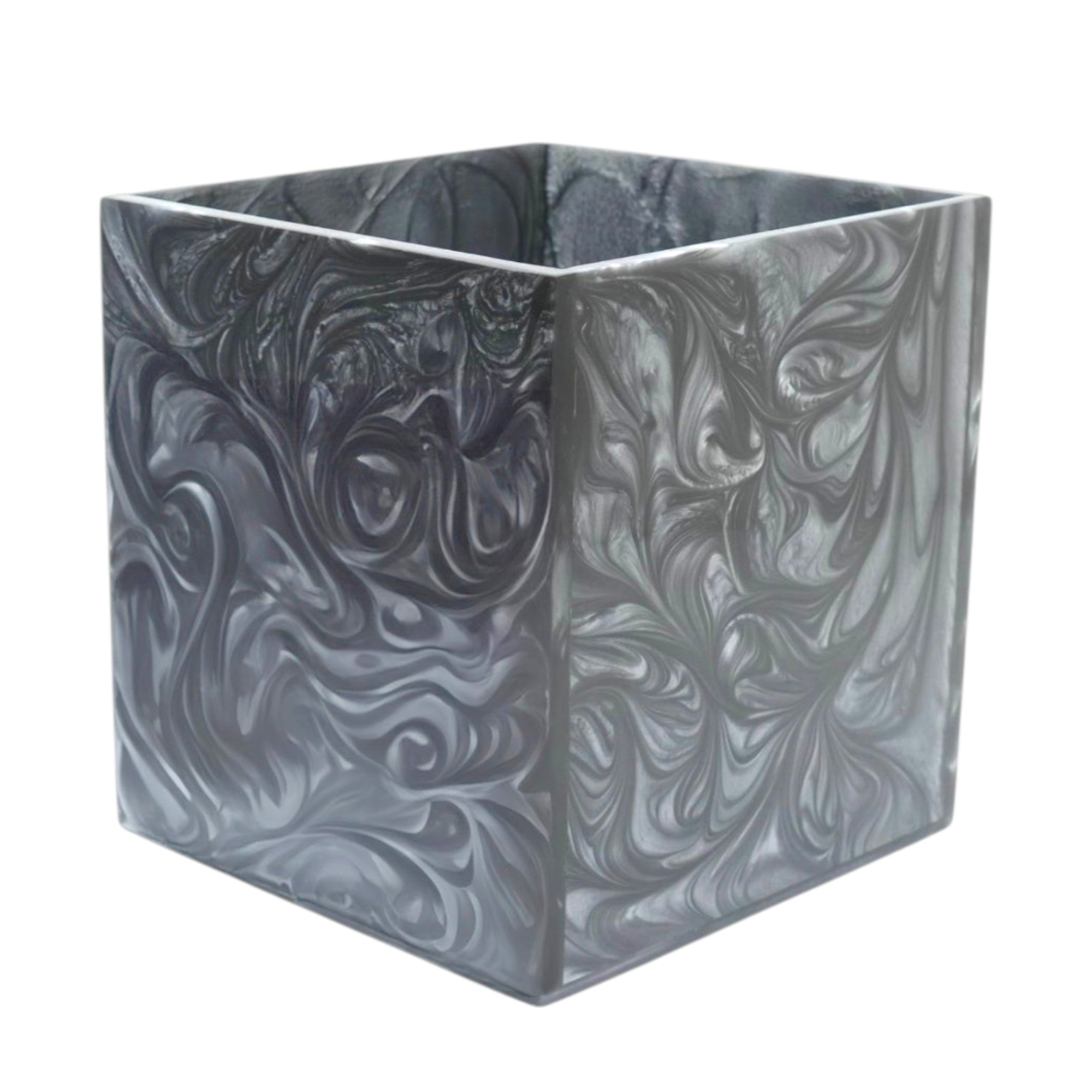 Black Resin Dustbin