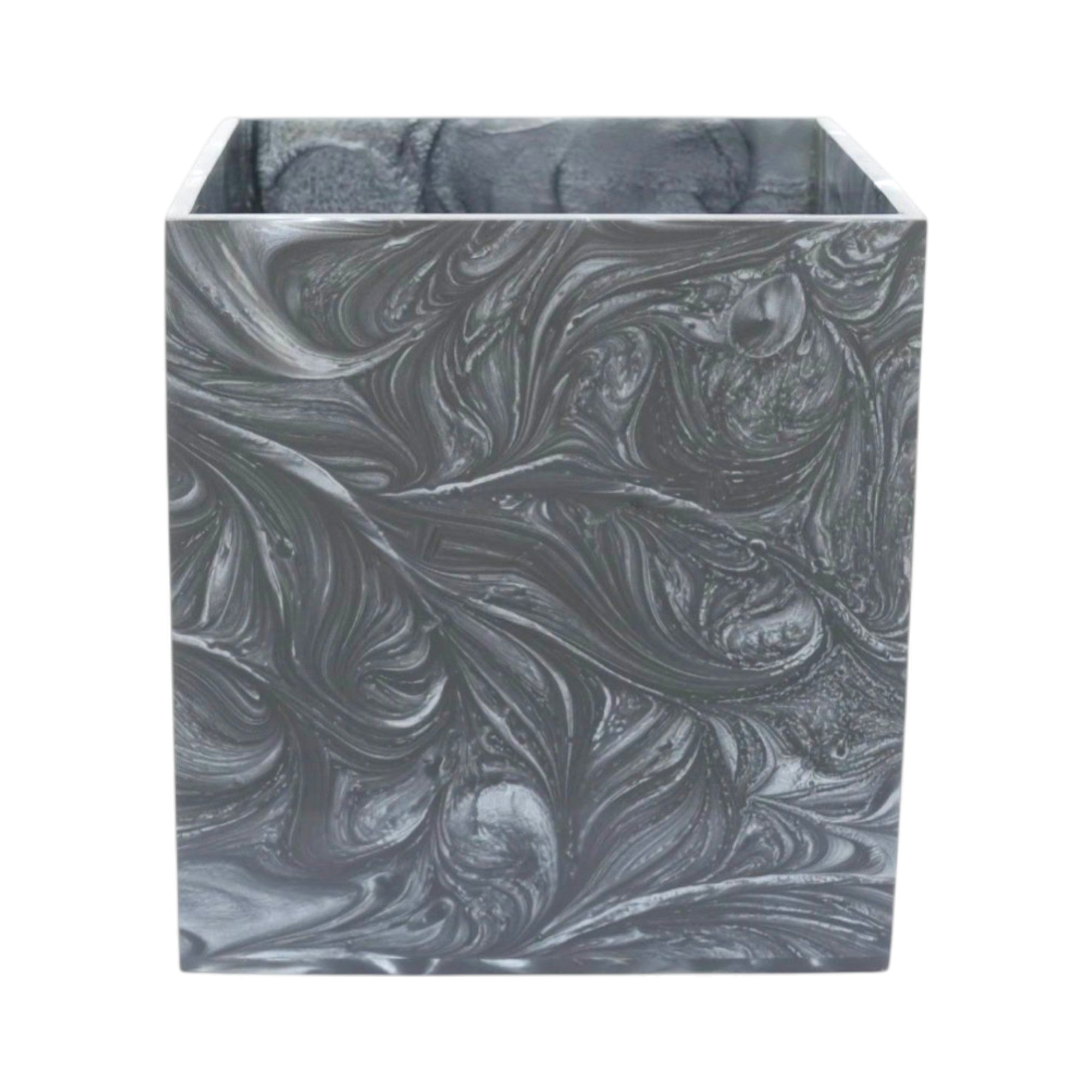 Black Resin Dustbin
