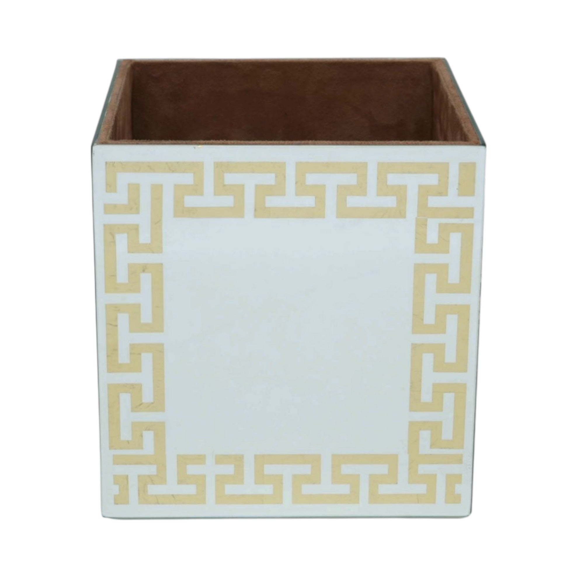 Luxury Silver Mirror Dustbin