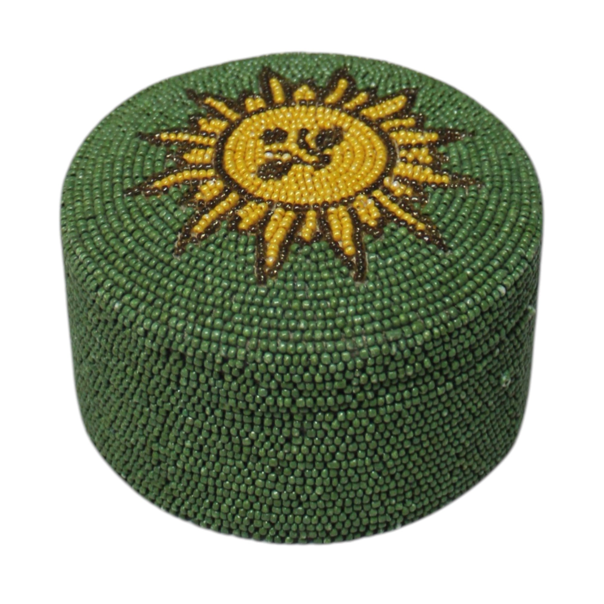 Spring Bloom Beaded Jewellery Box